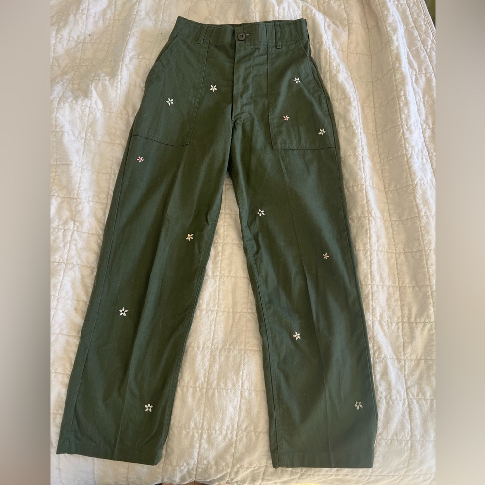 Vintage army pants, size 24